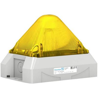 Pfannenberg Flitslamp PY X-M-10 10-57V DC YE RAL7035 21551813055 Geel Geel 24 V/DC