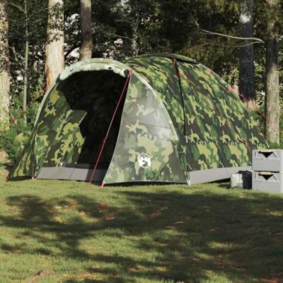 VidaXL Vistent 2-persoons waterdicht camouflage