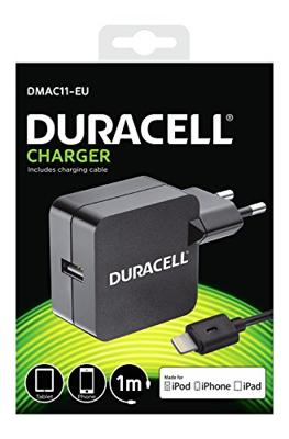 Duracell DMAC11-EU oplader voor mobiele apparatuur Binnen Zwart Duracell DMAC11-EU oplader voor mobiele apparatuur Binnen Zwart