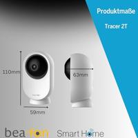 Beafon slimme camera Tracer 2T, voor binnen, 3 MP - thumbnail