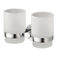 Dubbele Bekerhouder Haceka Kosmos Chroom Haceka - thumbnail