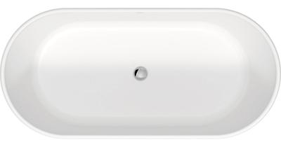 Vrijstaand Ligbad Duravit D-Neo 160x75x60 cm Met Overloop Mat Wit Duravit Vrijstaand Ligbad Duravit D-Neo 160x75x60 cm Met Overloop Mat Wit Duravit