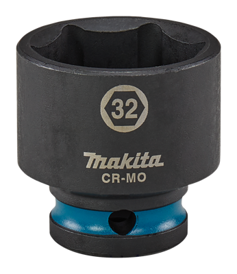 Makita Krachtdop Impact Black, 1/2 32mm - E-16237 Makita Krachtdop Impact Black, 1/2 32mm - E-16237