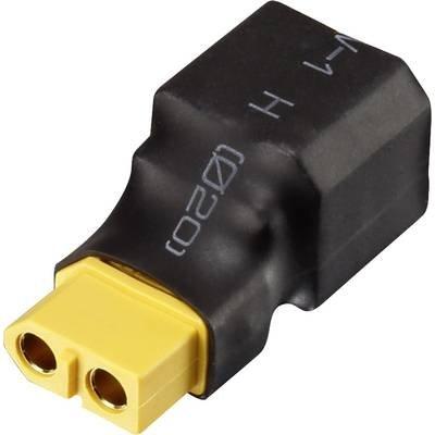 Reely Adapterstekker [2x XT60 - 1x XT60] Serieel geschakeld 1373217