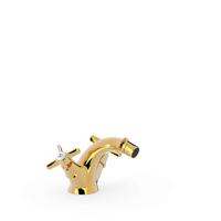 Bidetmengkraan Tres Clasic 2 Greep Goud - thumbnail