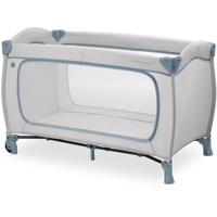 Reiswieg - HAUCK - SLEEP N PLAY GO PLUS - 60 x 120 cm - Vanaf de geboorte - Opvouwbaar - Wielen - Dusty Blue - thumbnail