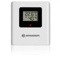 BRESSER Thermo Hygro Quadro NLX - Thermo-/Hygrometer met 3 Buitensensoren - thumbnail