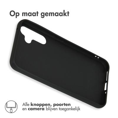 Accezz Color Backcover Samsung Galaxy A34 (5G) Telefoonhoesje Zwart Accezz Color Backcover Samsung Galaxy A34 (5G) Telefoonhoesje Zwart