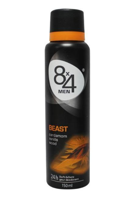 8x4 Deodorant Spray Beast (150ml) 8x4 Deodorant Spray Beast (150ml)