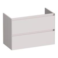 Brauer Inspire - Onderkast Ondiep - 80 cm - met 2 Softclose Lades Greeploos en 1 Sifon Uitsparing - Mat Zand - thumbnail