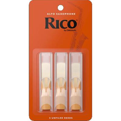D'Addario Woodwinds RJA0320 Rico riet voor altsaxofoon 3-pack nr. 2