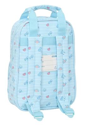 Schoolrugzak Mickey Mouse Clubhouse Baby Licht Blauw 20 x 28 x 8 cm
