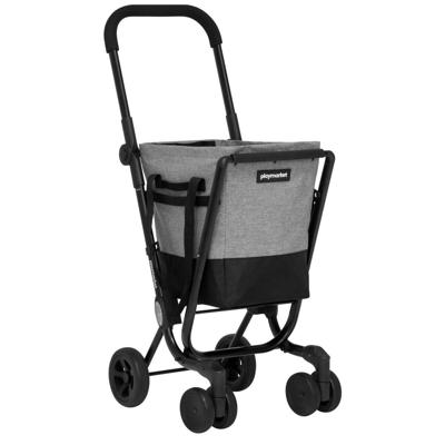Winkelwagen Playmarket 24966 285 EASY Zwart 45 L