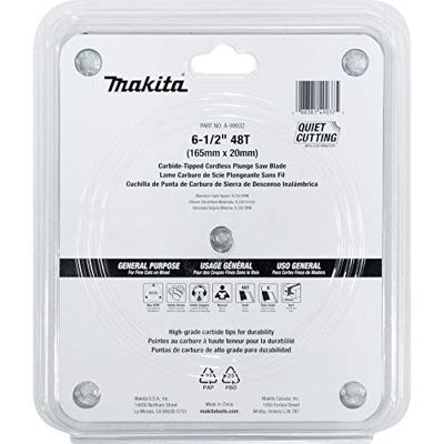 Makita Accessoires Invalcirkelzaagblad | Hout | 165X20X1,85 48T - B-56764 - thumbnail