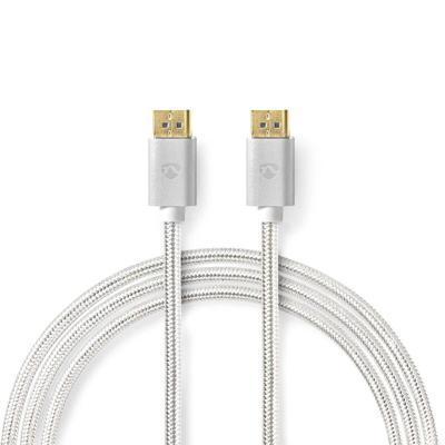 DisplayPort-Kabel | DisplayPort Male | DisplayPort Male | 8K@60Hz | Verguld | 2.00 m | Rond | Gevloc