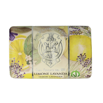 La Florentina Zeep citroen-lavendel 200 Gram La Florentina Zeep citroen-lavendel 200 Gram