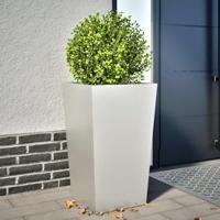 VidaXL Plantenbak 45x45x75 cm roestvrij staal - thumbnail