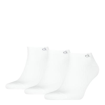 Calvin Klein Sneakersokken Heren 3-pack Wit-39/42