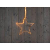56Cm Ster Zwart 300Led Classic Warm 50Cm Verlicht Snoer - 4,5M Aanloopsnoer - On / Dimmer / 8/16H Timer / Off Ip44 Trafo kerstverlichting Anna's Collection - Annas collection - thumbnail
