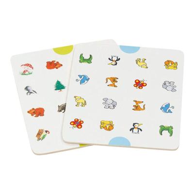 Goki houten memospel dieren en symbolen, 20dlg. Goki houten memospel dieren en symbolen, 20dlg.