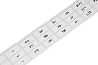 WAGO 210-808 Etiket voor thermotransferbedrukking 25 x 9.5 mm Kleur van het label: Wit Aantal etiketten: 1500 - thumbnail