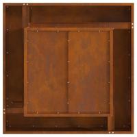 Vuurkorf Bruin 80 x 80 x 40 cm Cortenstaal - thumbnail