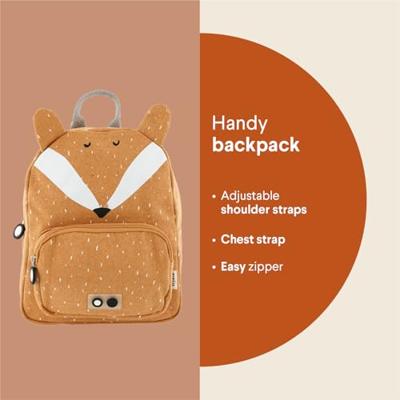 Rugzak Backpack animal TRIXIE mr fox Rugzak Backpack animal TRIXIE mr fox