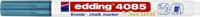 Krijtstift edding 4085 rond 1-2mm metallic blauw - thumbnail
