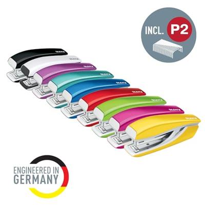 Leitz 55281026 Nietmachine Rood/wit Nietcapaciteit: 10 vel (80 g/m²) - thumbnail