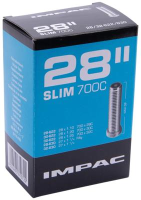 IMPAC schlauch "28" slim" tube 28" slim 28/32-622/630 av40 IMPAC schlauch "28" slim" tube 28" slim 28/32-622/630 av40