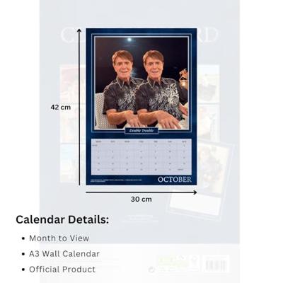 Cliff Richard Kalender 2026 A3