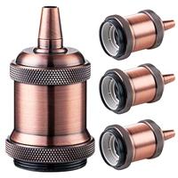 Light depot - fitting metaal E27 - koper - Outlet - thumbnail