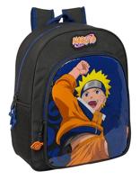 Schoolrugzak Naruto Ninja Blauw Zwart 32 x 38 x 12 cm - thumbnail