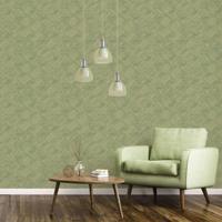 Noordwand behang evergreen wicker natural groen - thumbnail