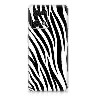 OPPO Reno7 4G | TPU Hoesje | Zebra OPPO Reno7 4G | TPU Hoesje | Zebra