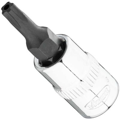 Vigor V7037-IPR20 Binnen-vijfster Schroevendraaierdop 1 stuks Vierkant, 1/4 (6.3 mm)