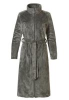 Damesbadjas rits olijfgroen - fleece-3XL(56/58) - thumbnail