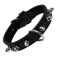 Hondenhalsband Gloria Zwart Spikes (55 cm) - thumbnail
