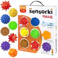 Tullo Zintuiglijke ballen 8 stuks - thumbnail