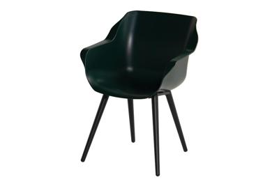 Hartman Tuinstoel 'Sophie Studio' met armleuning, kleur Donkergroen
