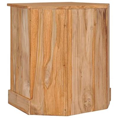 VidaXL Hoekkast 60x45x60 cm massief teakhout