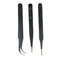 Set samengesteld uit 3 ESD-pincetten - thumbnail