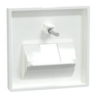 Merten 296225 UAE-, IAE-, ISDN-contactdoos Afdekking Wit 1 stuk(s) - thumbnail