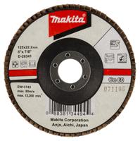 Makita Accessoires Lamellenschuursch. 125x22 K60 - D-28341 - thumbnail