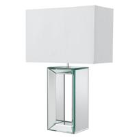 Searchlight SchemerlampMirror wit met spiegelglas - EU1610 - thumbnail
