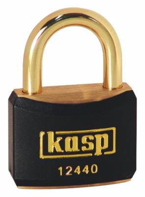 Kasp K12440BLAD Hangslot 40 mm Verschillend sluitend Goud-geel Sleutelslot