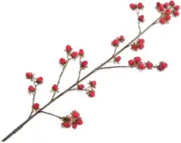 Silk-ka kunsttak braam 113cm rood - thumbnail