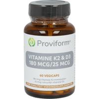Vitamine K2 180 mcg & D3 25 mcg - thumbnail