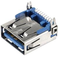 econ connect U3BU1ASMT1 USB-connector Bus, inbouw horizontaal met bevestigingsklemmen 1 stuk(s) - thumbnail