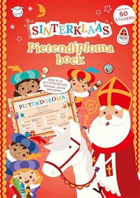 Rebo Publishers Sinterklaas pietendiplomaboek met stickers